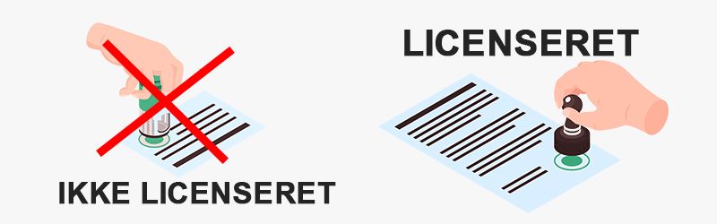 Licenserede casinoer vs. casinoer uden dansk licens