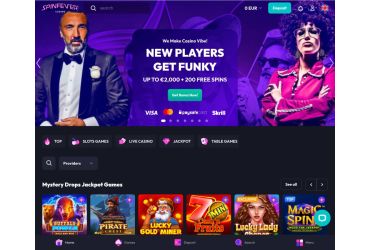 Spinfiver casino Forside