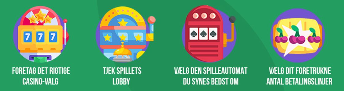 S&aring;dan spiller du slots-spil gratis