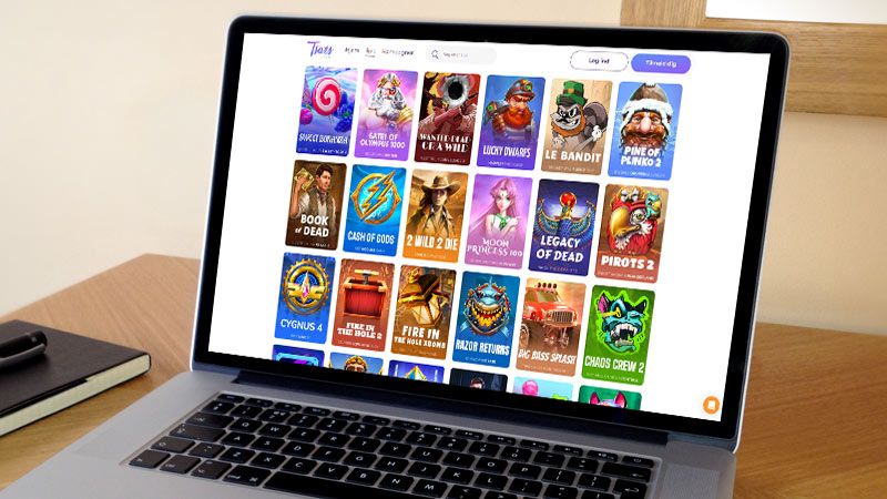 Tsars Casino spil-side p&aring; den b&aelig;rbare computersk&aelig;rm