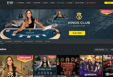 1Bet Casino Live casino-spil