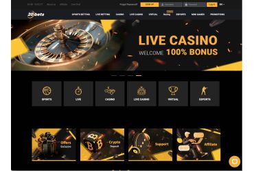 20BETS casino Forside