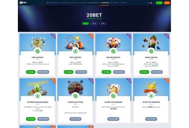 20Bet Casino-anmeldelse &ndash; Kampagner