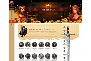 Avalon78 Casino-anmeldelse &ndash; VIP-program til spillere