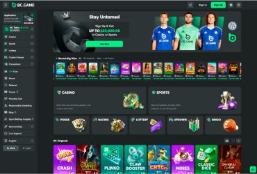 BC.Game casino Forside