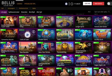 Bellis Casino - spil side