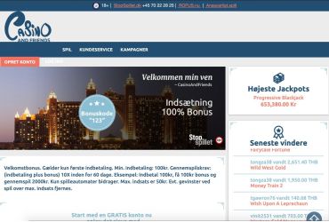 Casinoandfriends - forfremmelsesside