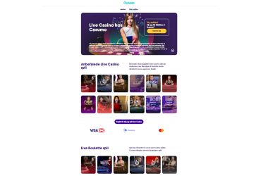 Casumo &mdash; live spil