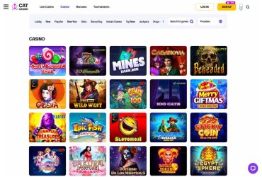 CatCasino Popul&aelig;re spil