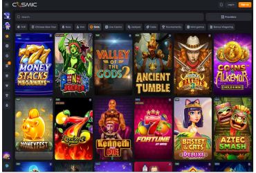 CosmicSlot casino Spil