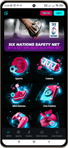 CosmoBet Casino Hovedside p&aring; Mobilsk&aelig;rm