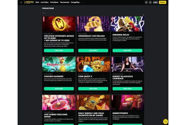 Energycasino - Kampagner