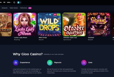 Gioo Casino - forside