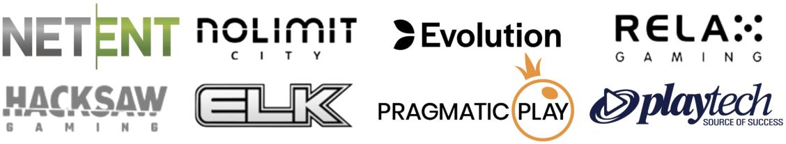Liste over de tilg&aelig;ngelige udbydere p&aring; GoldenBet Casino