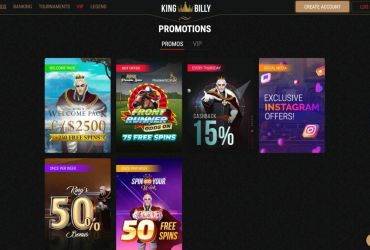 KingBilly casino Bonusser og kampagner