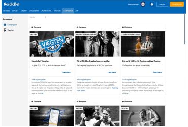 Nordicbet Casino forfremmelser