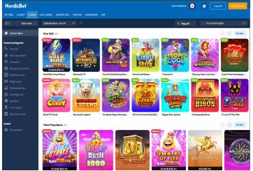 Nordicbet Casino Spil