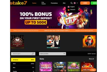 Stake7 casino Forside