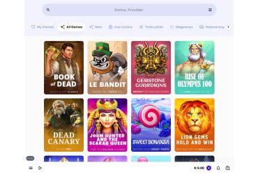 Trickz casino Popul&aelig;re spil