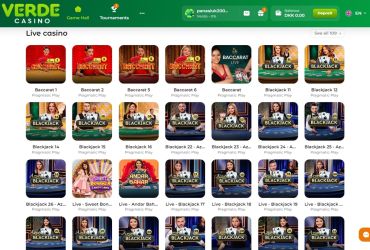 Verde Casino &ndash; Popul&aelig;re spil
