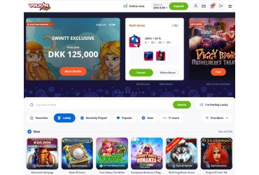 Vulkan Vegas casino Forside