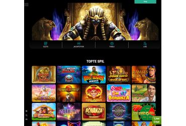 Wild Pharao Casino Forside