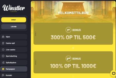 Winstler Casino - kampagner