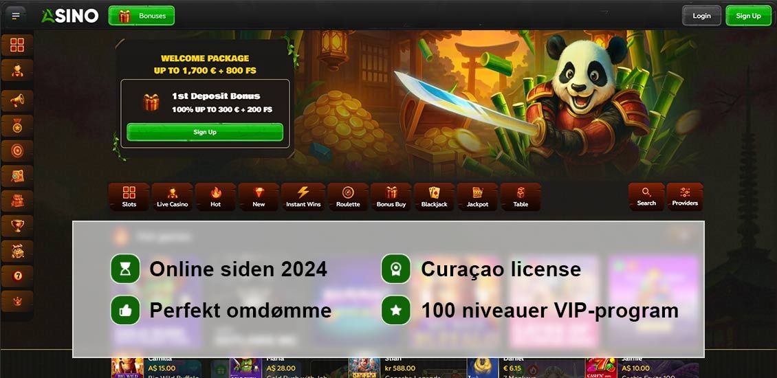 Omd&oslash;mme af Asino casino point