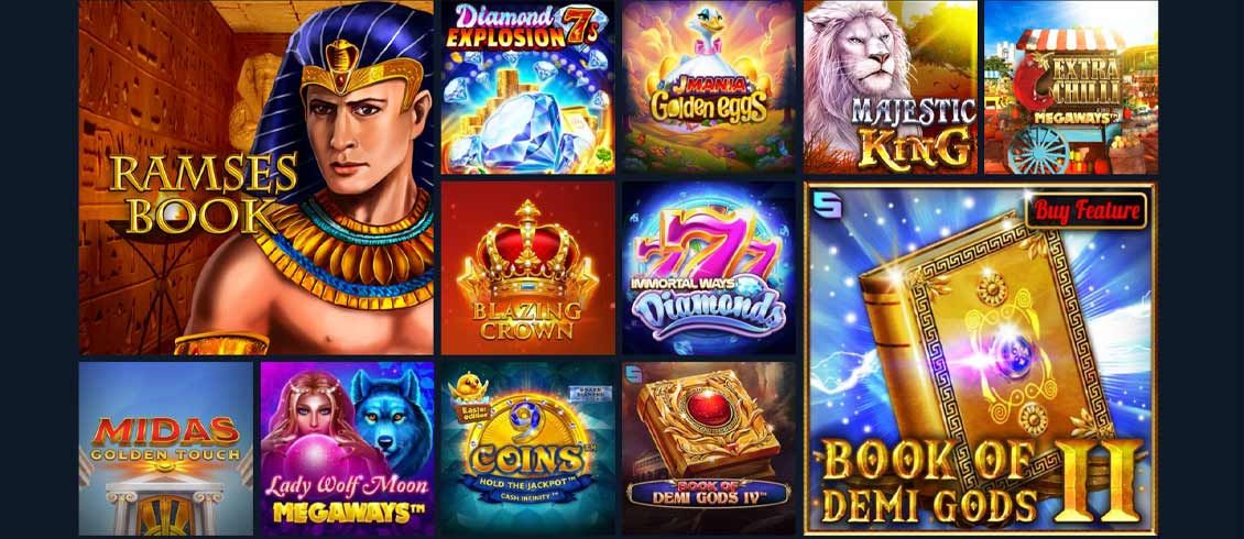 Liste over spilleautomater p&aring; Betglobal casino