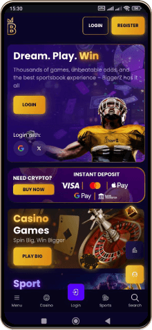 BiggerZ casino mobil