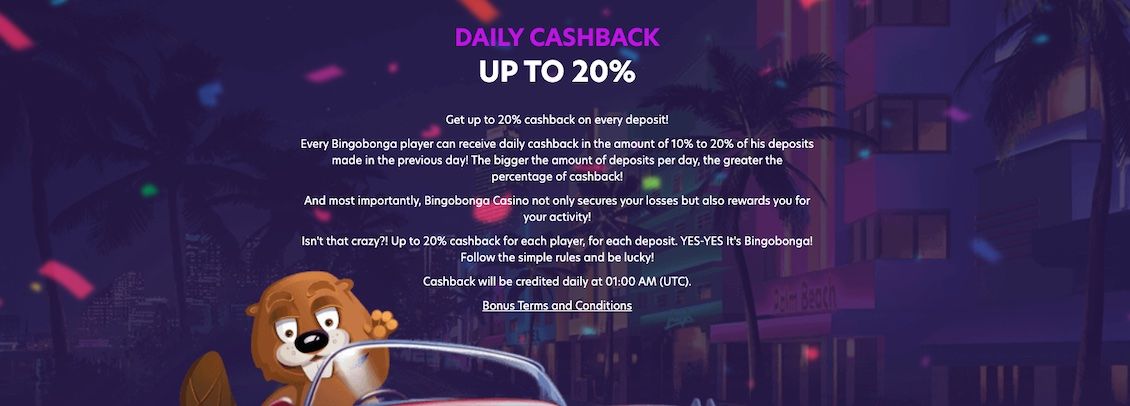 Bonussiden p&aring; Celebrino Casino-webstedet