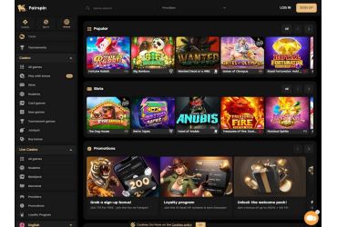 Fairspin Casino - forside