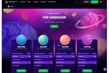 Kosmonaut Casino VIP