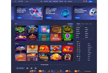 Legzo Casino Forside