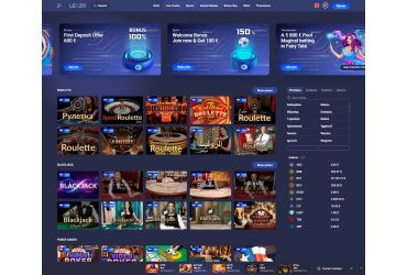 Legzo Casino live spil side