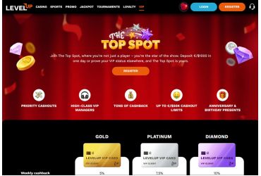 LevelUp Casino VIP
