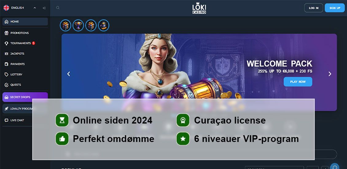 Omdømme af Loki casino point