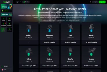 NeoSpin &mdash; loyalitetsprogram