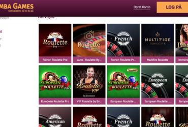 Simba Games Casino - live spil