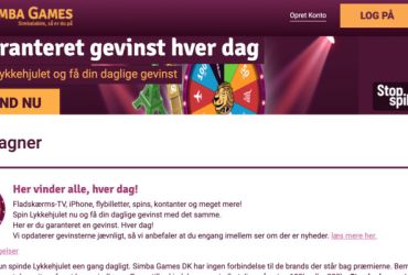 Simba Games Casino - kampagner og bonusser