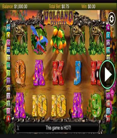 Spil gratis lige nu p&aring; Volcano Eruption spillemaskine online fra NextGen | Danske Casinoer