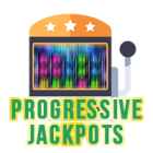 Slot machine with jackpot - icon