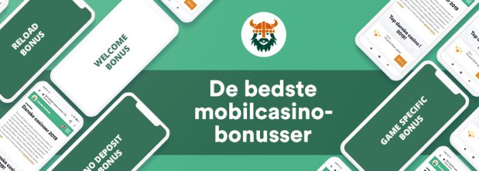 de bedste mobilcasino bonusser