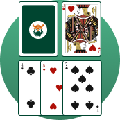 St&aring; p&aring; en h&aring;rd 16&rsquo;er mod dealerens 10&rsquo;er (viste kort)