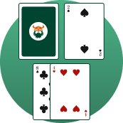 K&oslash;b p&aring; en h&aring;rd 12&rsquo;er mod dealerens 2 eller 3 viste kort