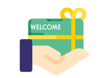 Ikon for Velkomsttilbud