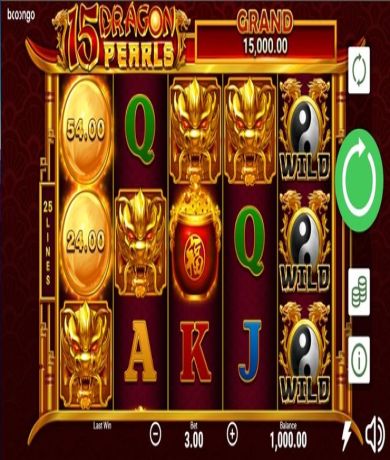 Spil gratis lige nu p&aring; 15 Dragon Pearls: Hold and Win online slot fra Booongo | Danske Casinoer