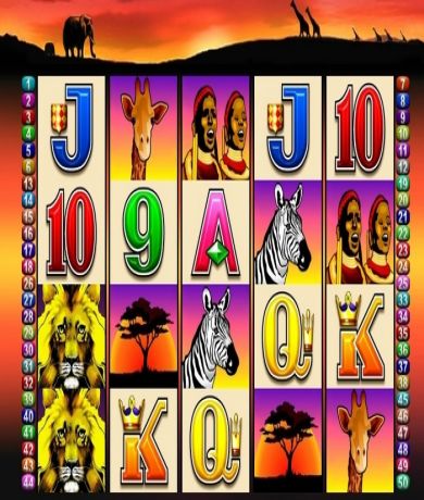 Spil gratis lige nu p&aring; 50 Lions spillemaskine online fra Aristocrat | Danske Casinoer