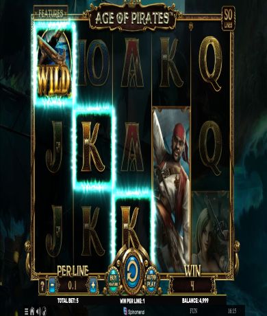 Spil gratis lige nu p&aring; Age of Pirates online spilleautomat fra Spinomenal | Danske Casinoer