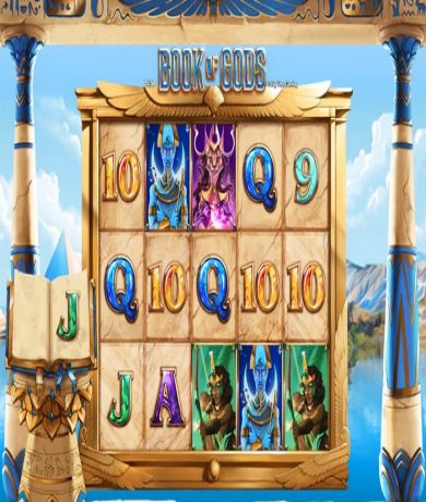 Spil gratis lige nu p&aring; Book of Gods online slot fra Big Time Gaming | Danske Casinoer